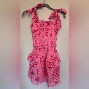 J. Marie Adeline Tie Strap Tween Dress